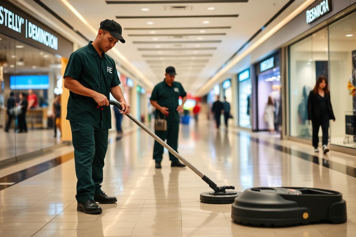 Atendimento da R&E Serviços para comércio